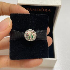Pandora Virgin of Guadalupe Charm Mexican Doll S925 ale Pendant